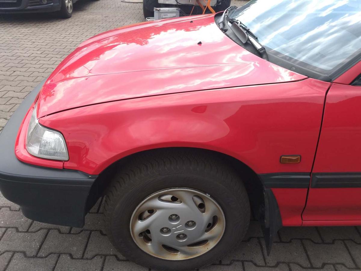 Honda Civic EC8 original Kotflügel vorn links Rot Bj.1991